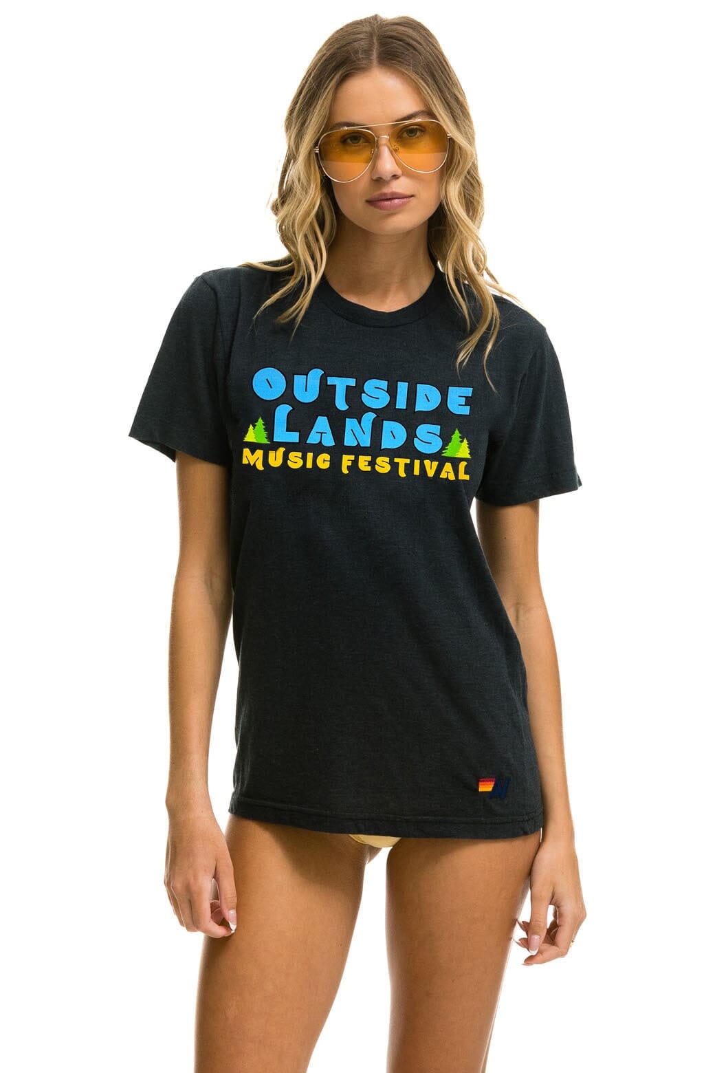 Classic OUTSIDE LANDS 2024 UNISEX CREW TEE - CHARCOAL