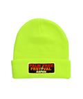 Classic PALM TREE FESTIVAL ASPEN 2024 BEANIE - NEON YELLOW