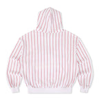 Classic PHILADELPHIA PHILLIES PINSTRIPE 2026 RELAXED PULLOVER HOODIE - WHITE RED