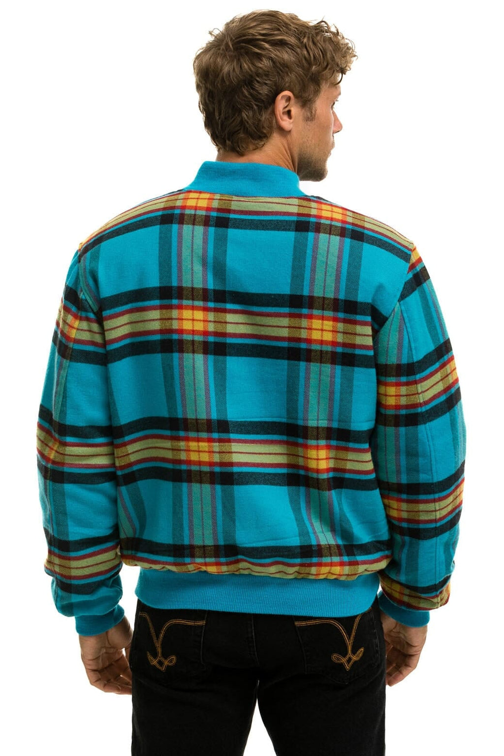 Classic PLAID UNISEX VARSITY JACKET - JACKSON PLAID