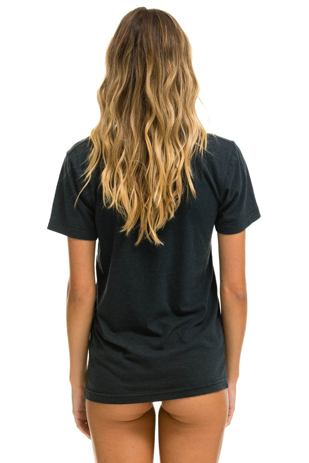 Classic RIDE LOGO TEE - CHARCOAL