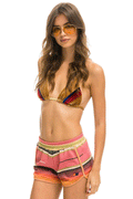 Classic TULUM RAINBOW JOGGER SHORTS - PINK