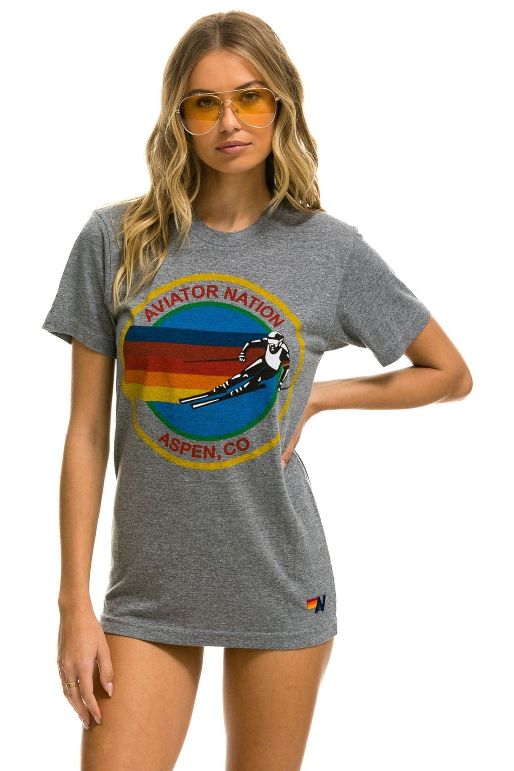 Classic SIGNATURE ASPEN TEE - HEATHER GREY