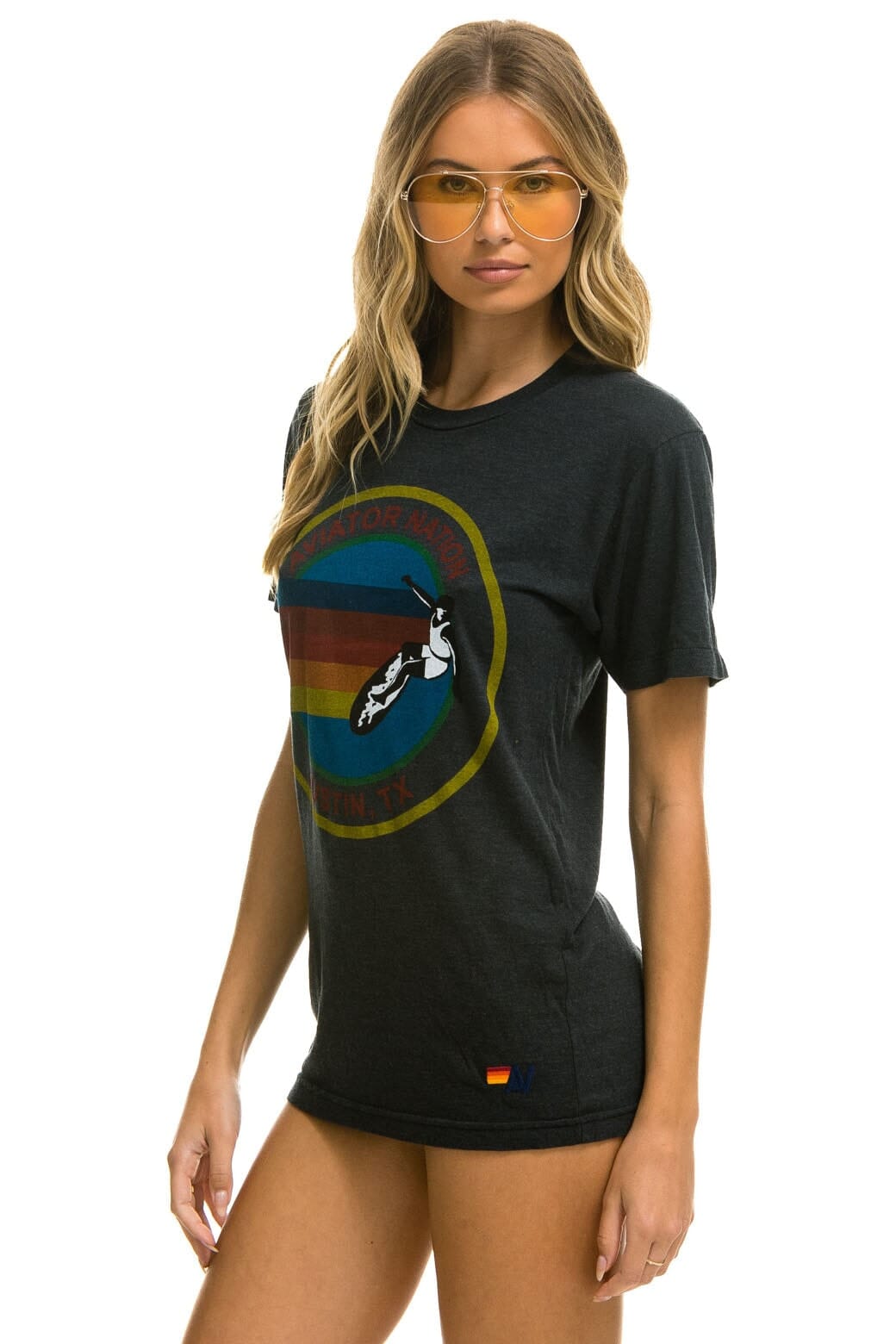 Classic SIGNATURE AUSTIN TEE - CHARCOAL