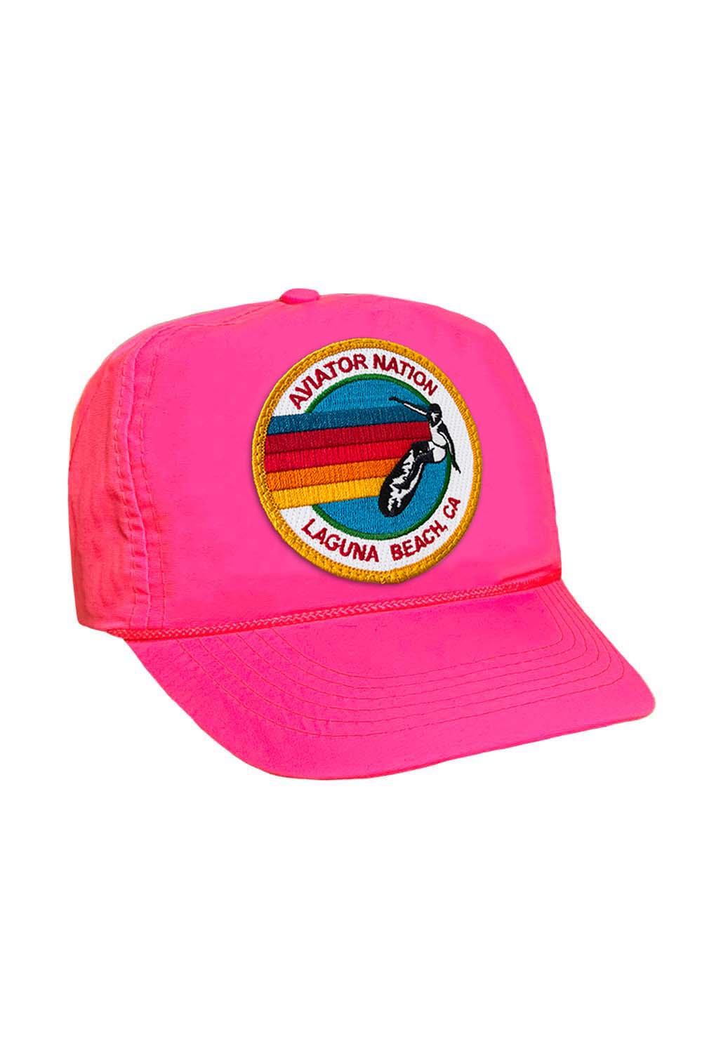 Classic SIGNATURE LAGUNA BEACH VINTAGE NYLON TRUCKER HAT