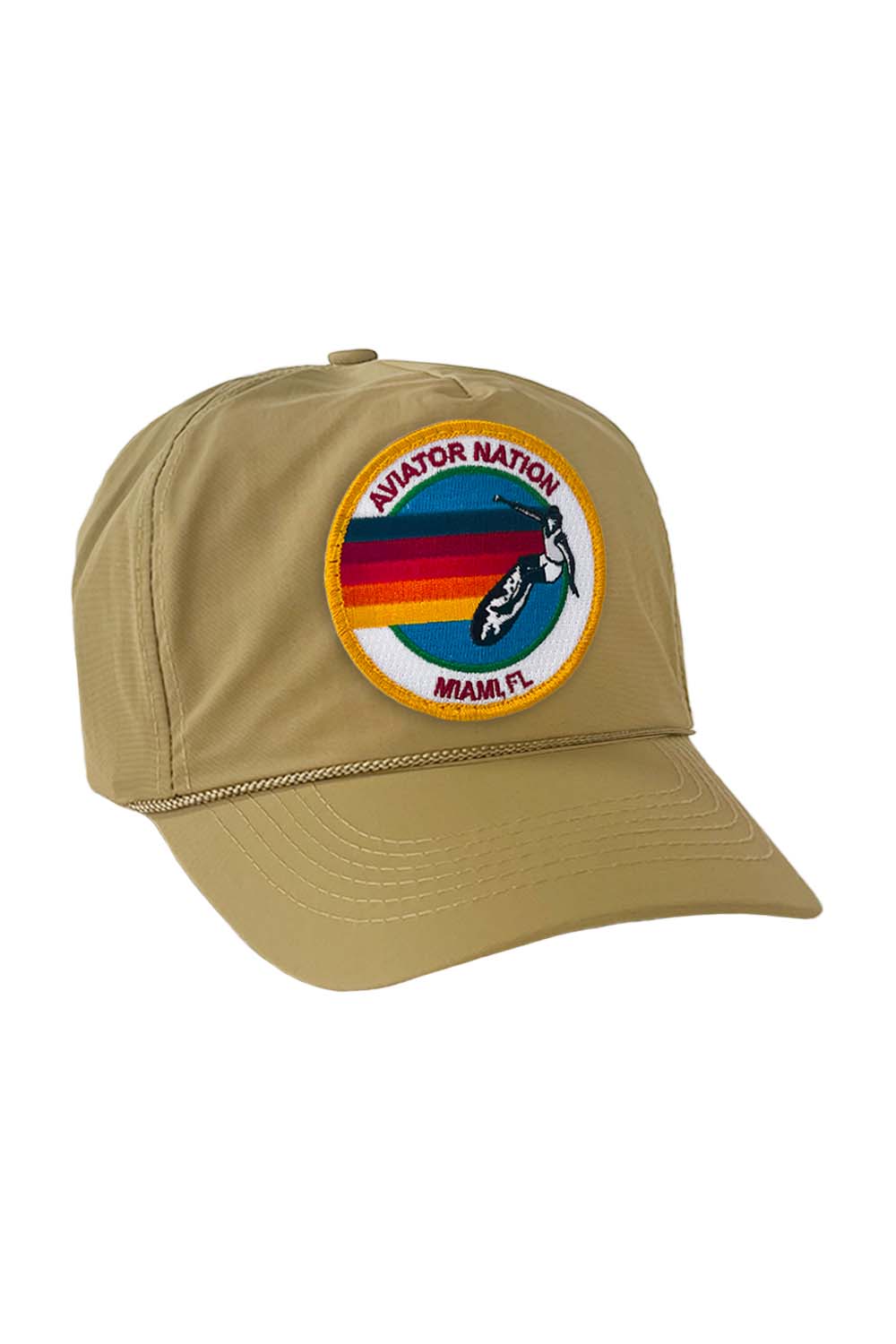 Classic SIGNATURE MIAMI VINTAGE NYLON TRUCKER HAT