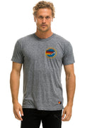 Classic SIGNATURE SMALL VENICE CIRCLE LOGO TEE - HEATHER GREY
