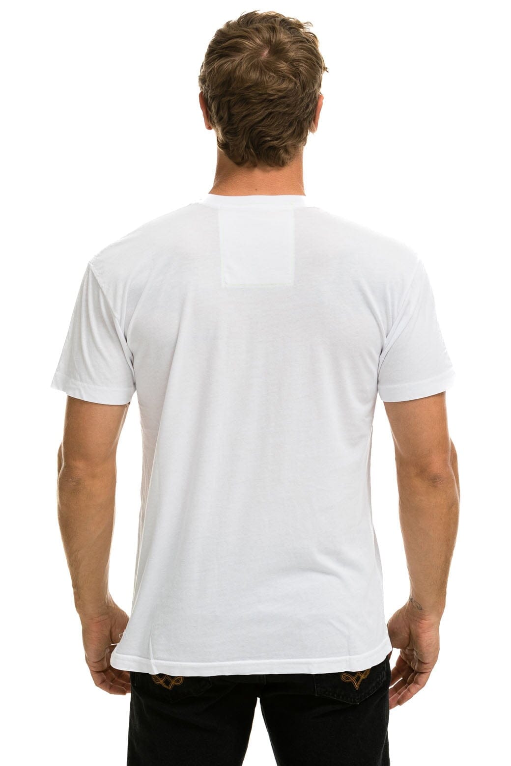 Classic SIGNATURE SMALL VENICE CIRCLE TEE - WHITE