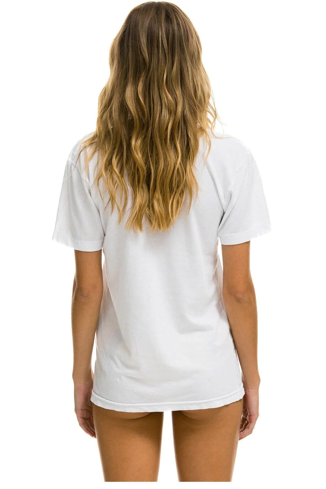 Classic SIGNATURE SMALL VENICE CIRCLE TEE - WHITE