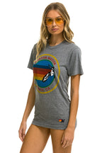 Classic SIGNATURE VENICE TEE - HEATHER GREY