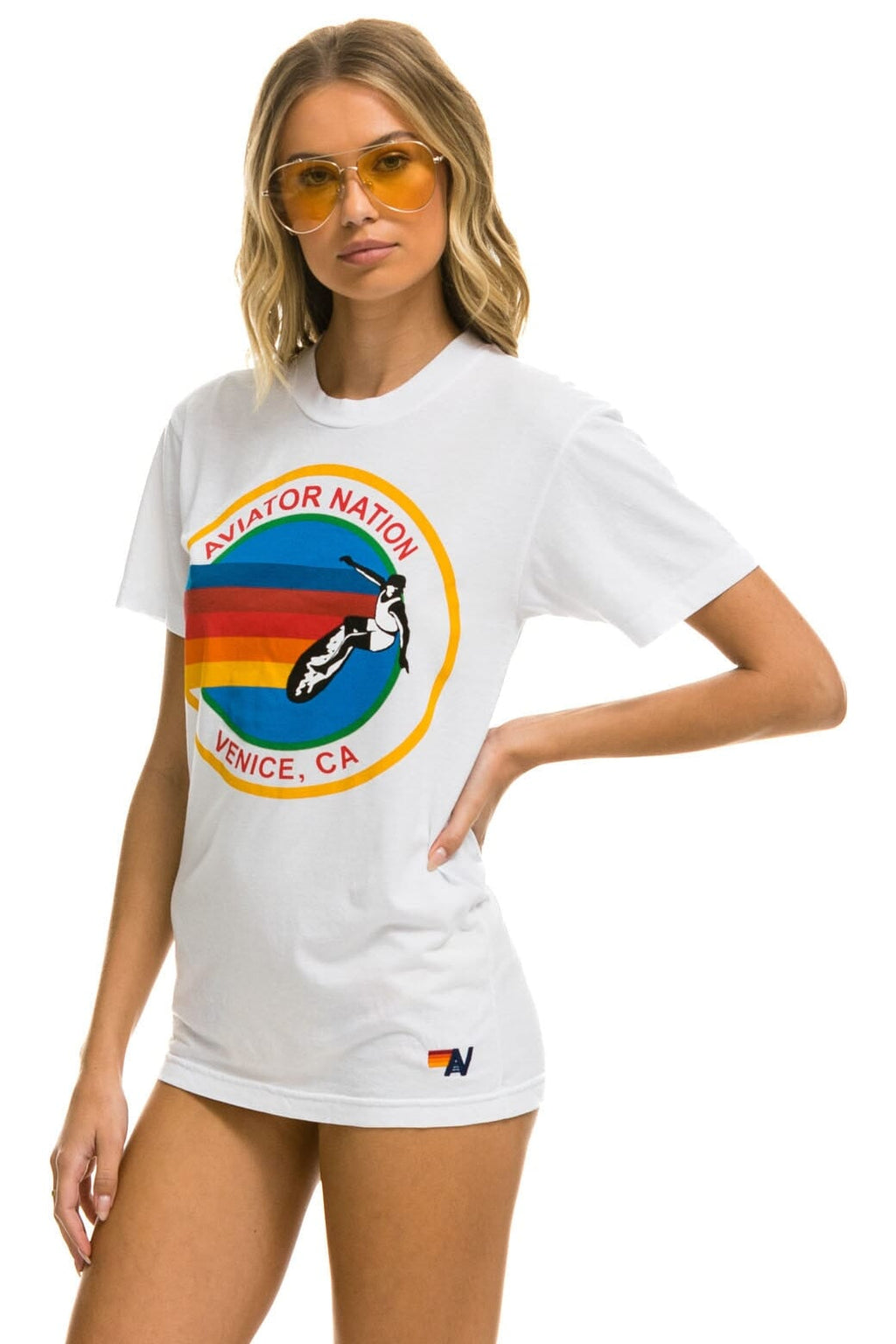 Classic SIGNATURE VENICE TEE - WHITE