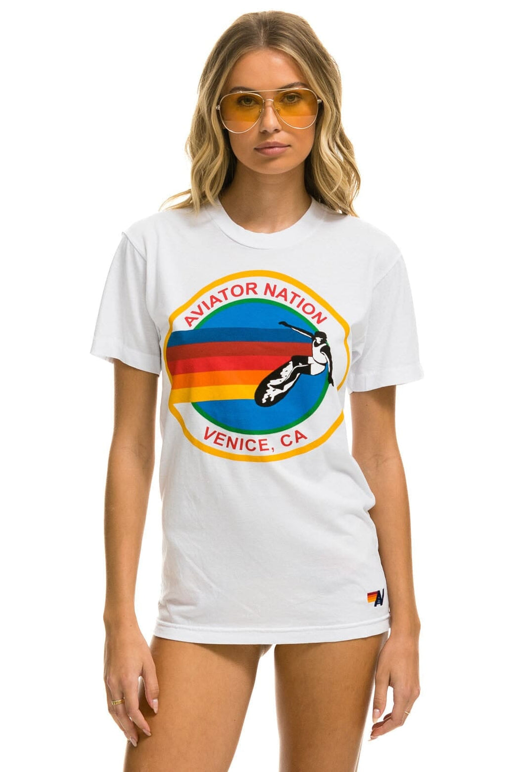 Classic SIGNATURE VENICE TEE - WHITE
