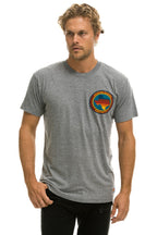 Classic SIGNATURE TEXAS SMALL LOGO TEE - HEATHER GREY