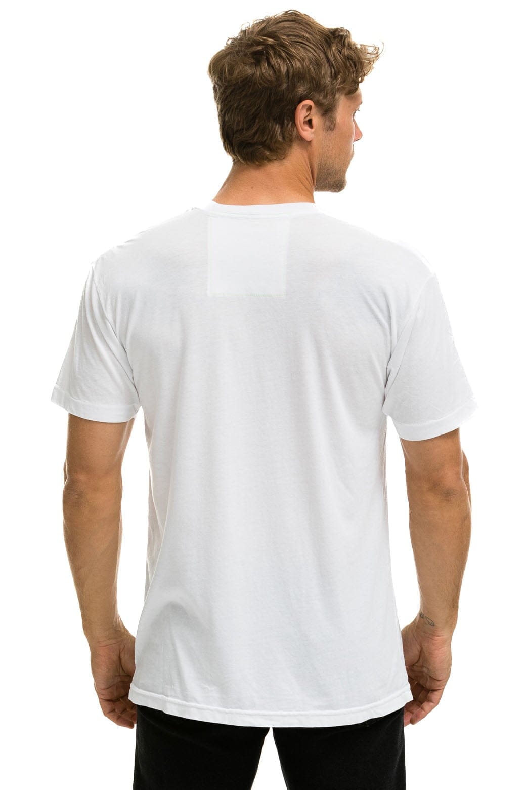 Classic SMILEY 2 CREW TEE - WHITE