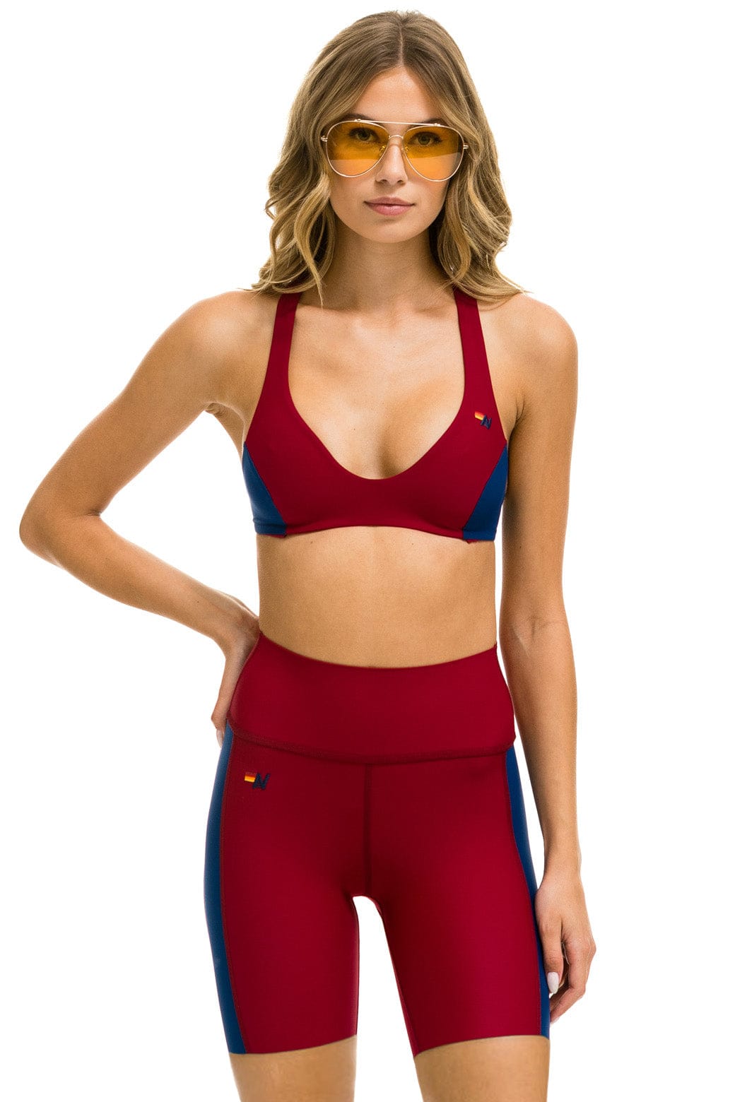 Classic SPEED 6IN HI-RISE BIKER SHORT - BLAZE