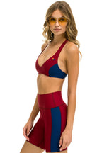 Classic SPEED 6IN HI-RISE BIKER SHORT - BLAZE