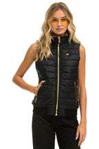 Classic SUNBURST VEST - BLACK