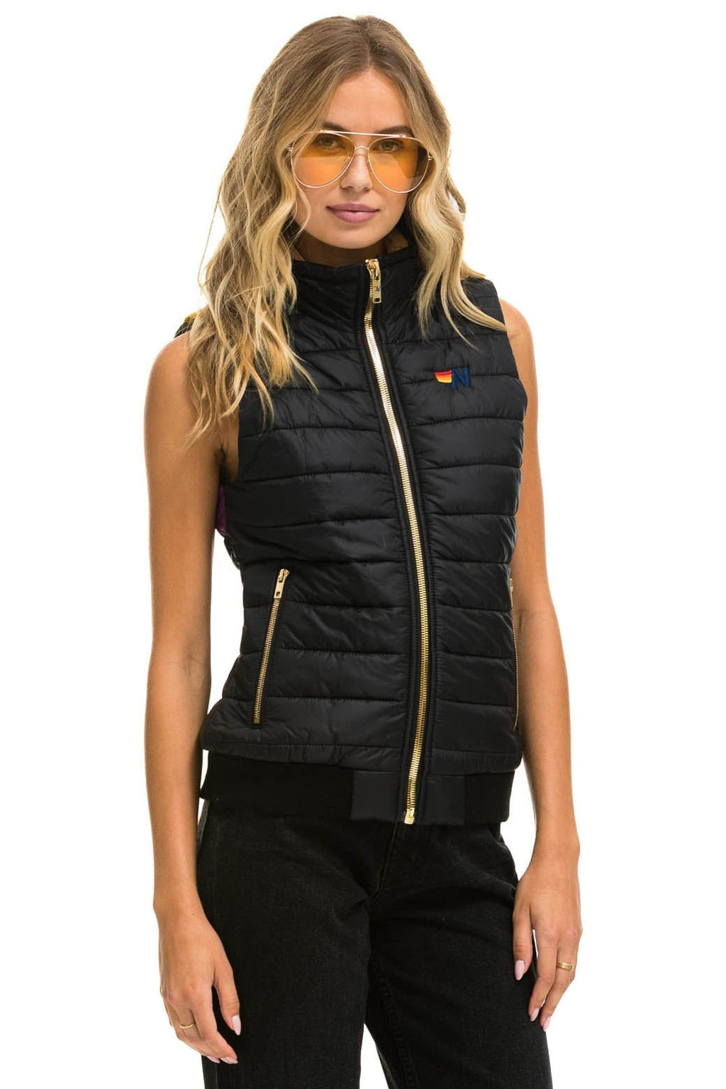 Classic SUNBURST VEST - BLACK