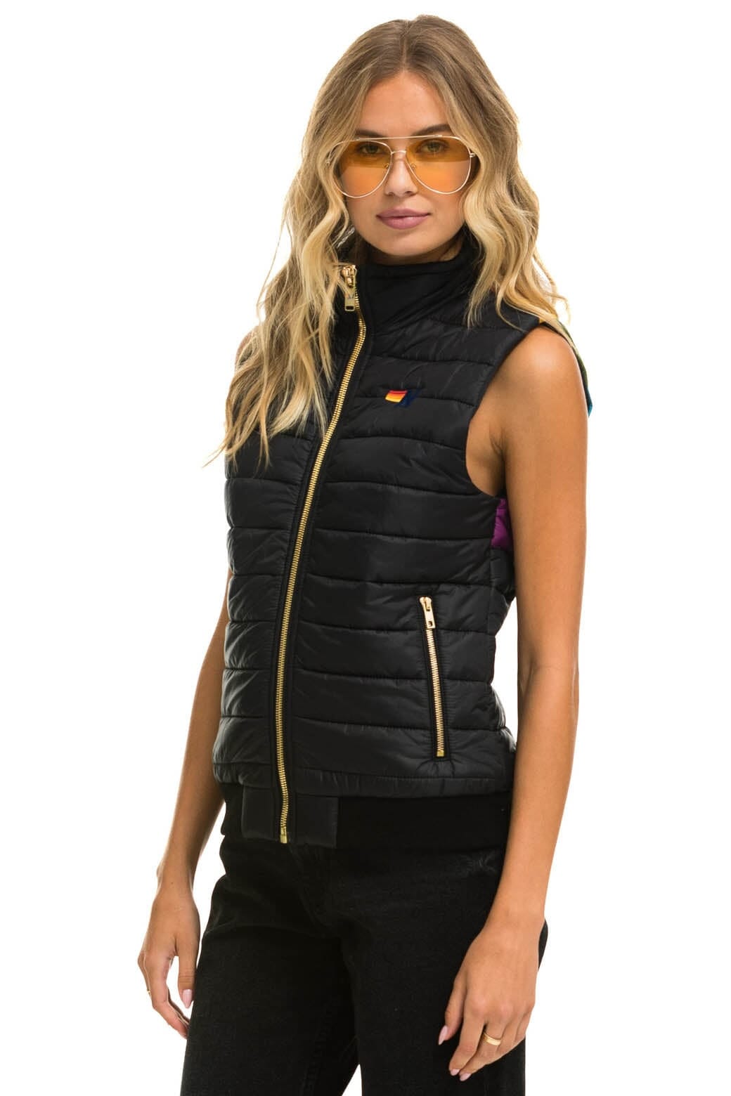 Classic SUNBURST VEST - BLACK
