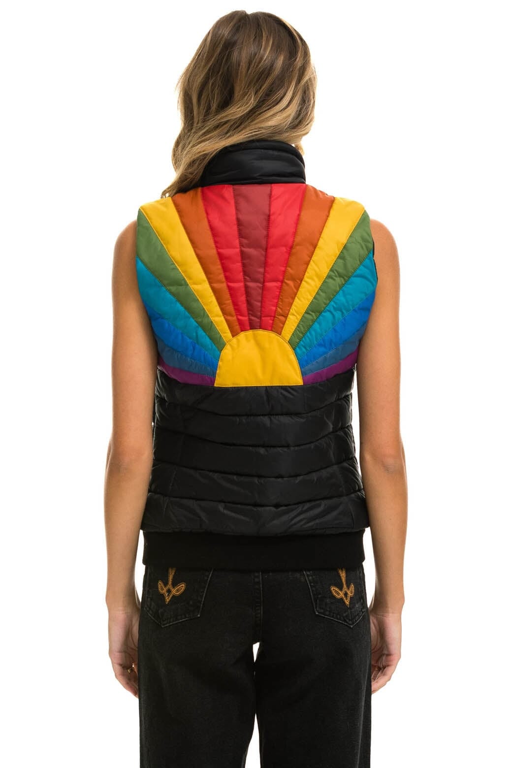 Classic SUNBURST VEST - BLACK