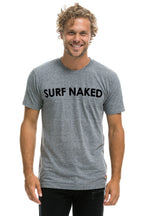 Classic SURF NAKED TEE - HEATHER GREY