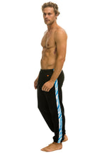 Classic TIGER STRIPE SWEATPANTS - BLACK BLUE TIGER