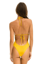 Classic TRIANGLE ONE PIECE SWIMSUIT - REGGAE