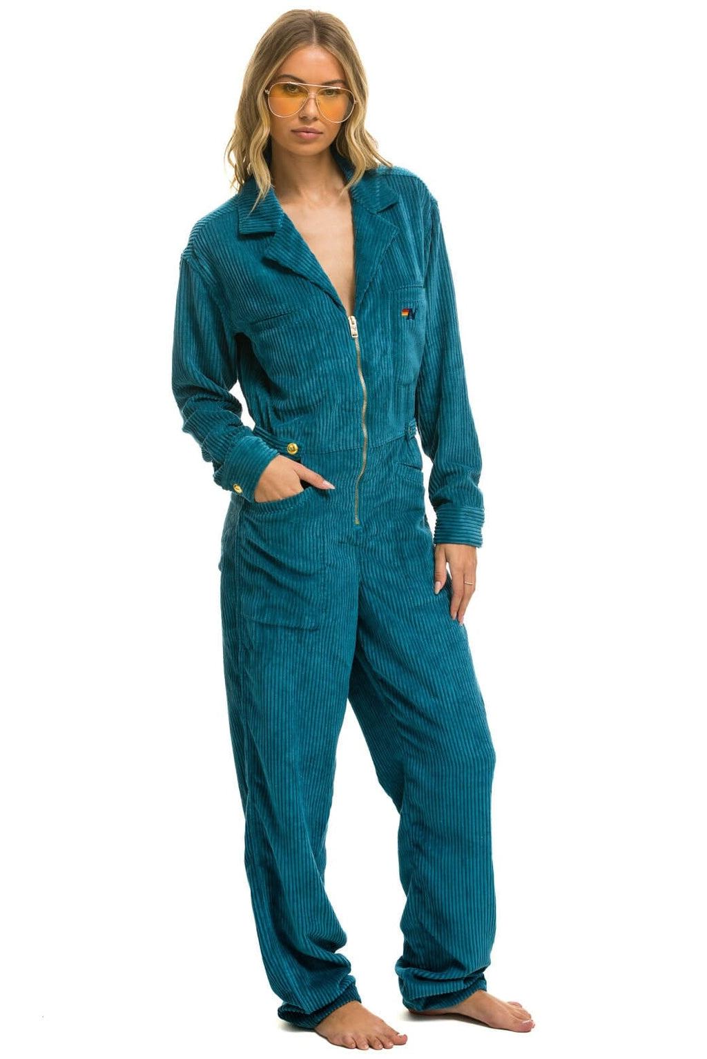 Classic UNISEX CORDUROY FLIGHT SUIT - CAPRI