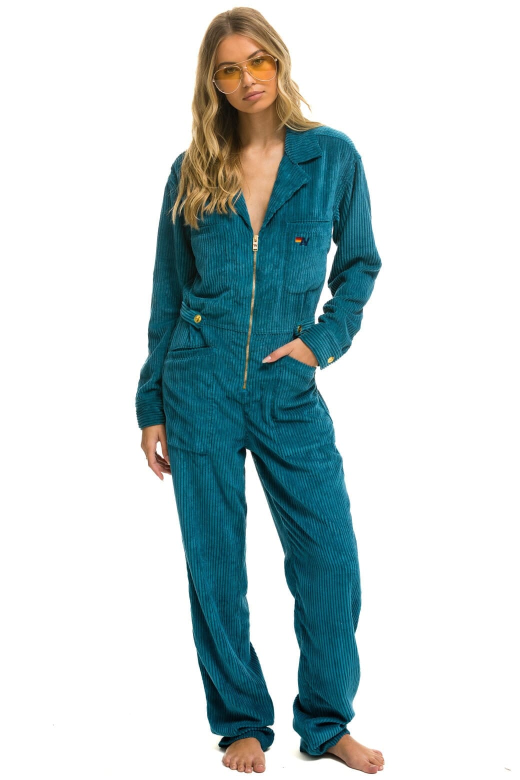 Classic UNISEX CORDUROY FLIGHT SUIT - CAPRI