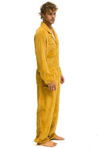 Classic UNISEX CORDUROY FLIGHT SUIT - HONEY