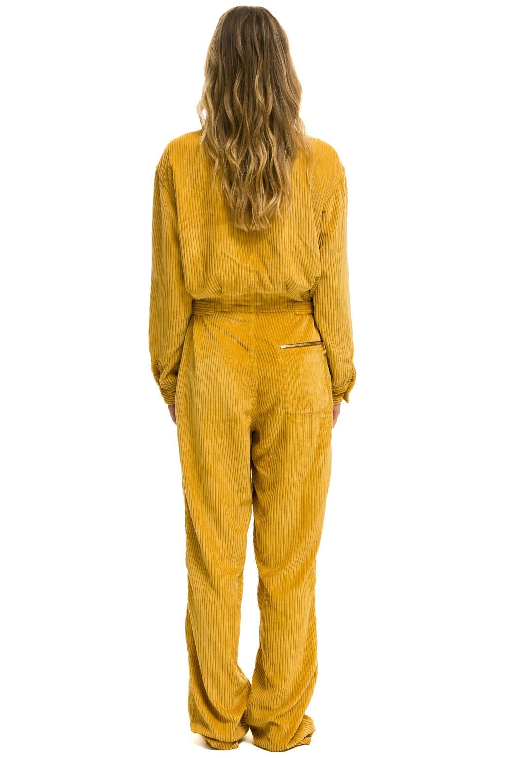 Classic UNISEX CORDUROY FLIGHT SUIT - HONEY