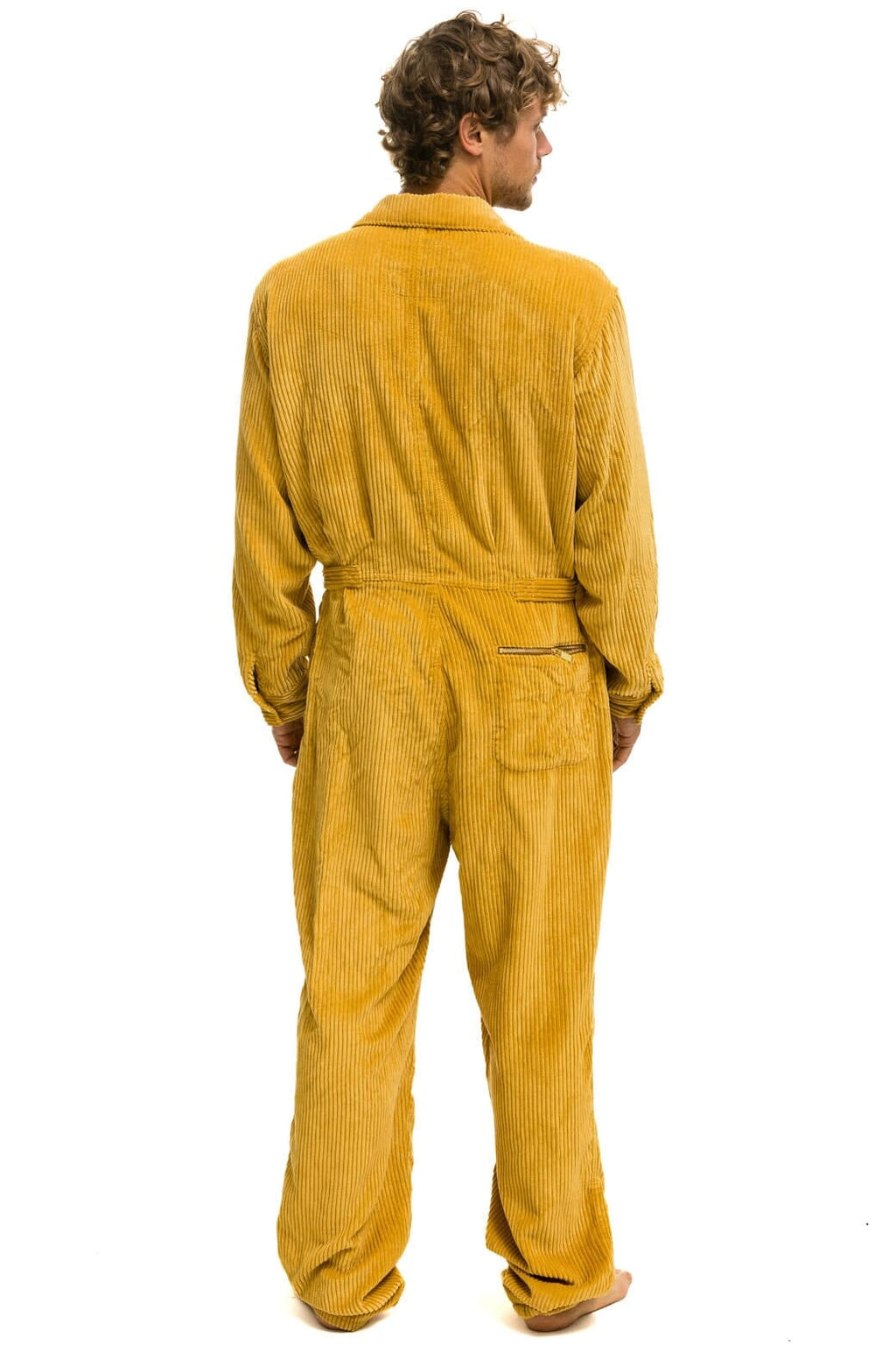 Classic UNISEX CORDUROY FLIGHT SUIT - HONEY