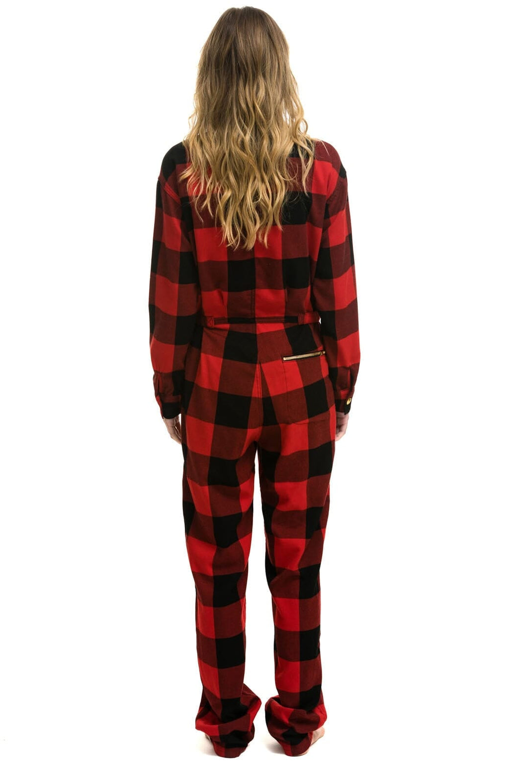 Classic UNISEX PLAID FLIGHT SUIT - BUFFALO PLAID