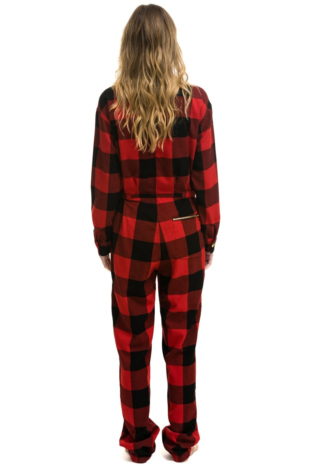 Classic UNISEX PLAID FLIGHT SUIT - BUFFALO PLAID