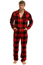 Classic UNISEX PLAID FLIGHT SUIT - BUFFALO PLAID