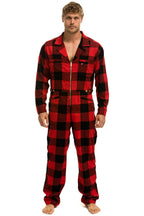 Classic UNISEX PLAID FLIGHT SUIT - BUFFALO PLAID