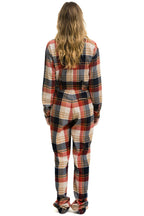 Classic UNISEX PLAID FLIGHT SUIT - COWBOY PLAID