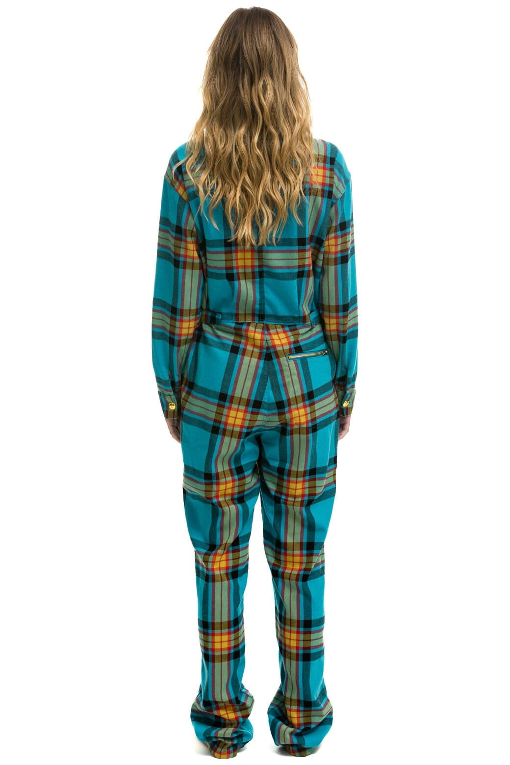 Classic UNISEX PLAID FLIGHT SUIT - JACKSON PLAID