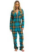 Classic UNISEX PLAID FLIGHT SUIT - JACKSON PLAID