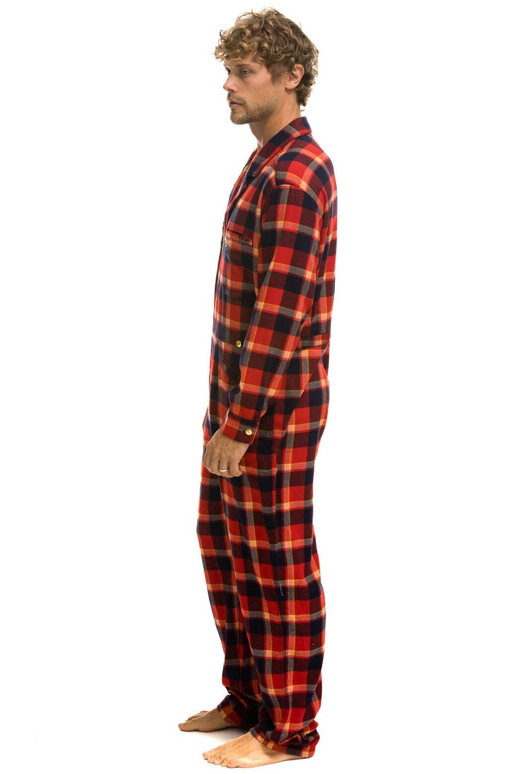 Classic UNISEX PLAID FLIGHT SUIT - RUGBY PLAID