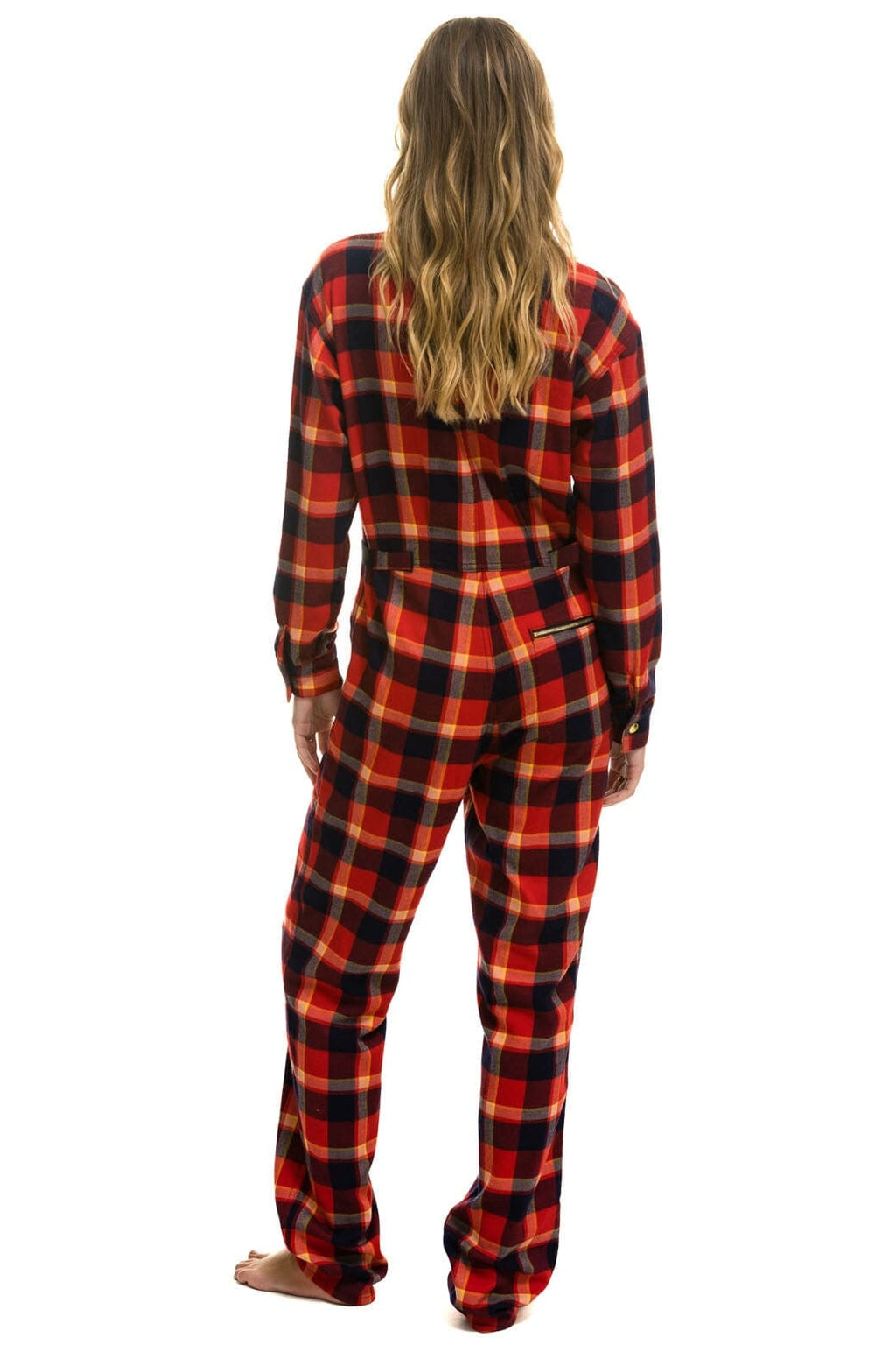 Classic UNISEX PLAID FLIGHT SUIT - RUGBY PLAID