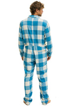 Classic UNISEX PLAID FLIGHT SUIT - SKY PLAID