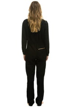 Classic UNISEX TWILL FLIGHT SUIT - BLACK