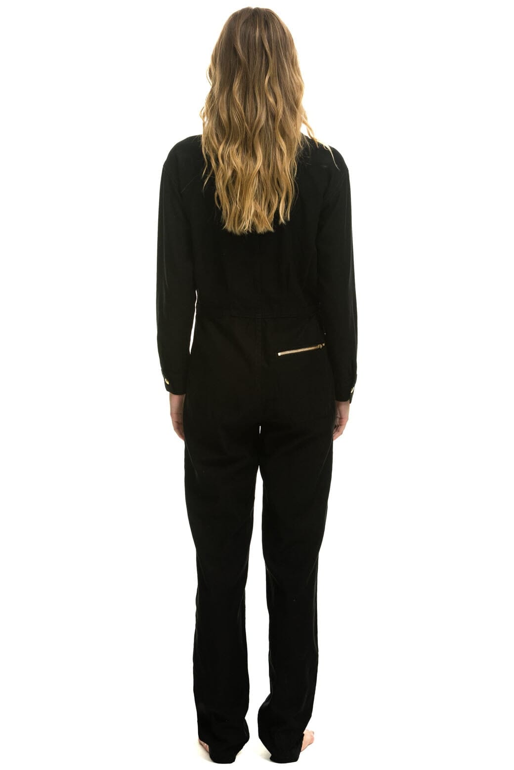 Classic UNISEX TWILL FLIGHT SUIT - BLACK