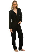 Classic UNISEX TWILL FLIGHT SUIT - BLACK