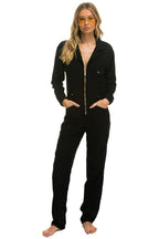 Classic UNISEX TWILL FLIGHT SUIT - BLACK
