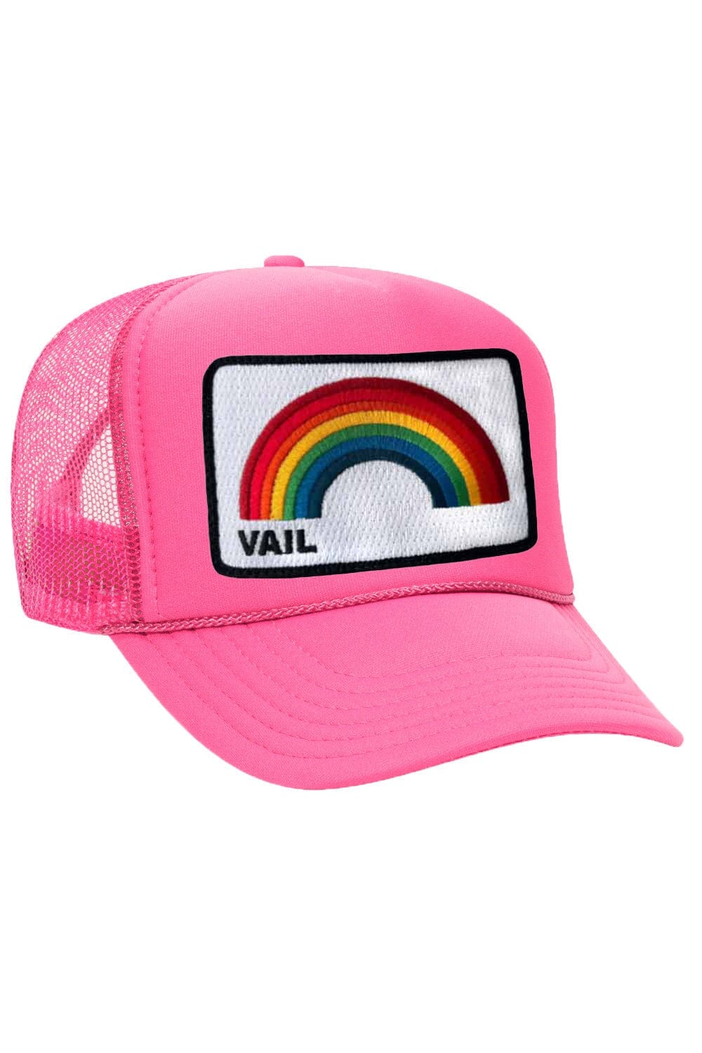Classic VAIL RAINBOW VINTAGE LOW RISE FOAM TRUCKER HAT