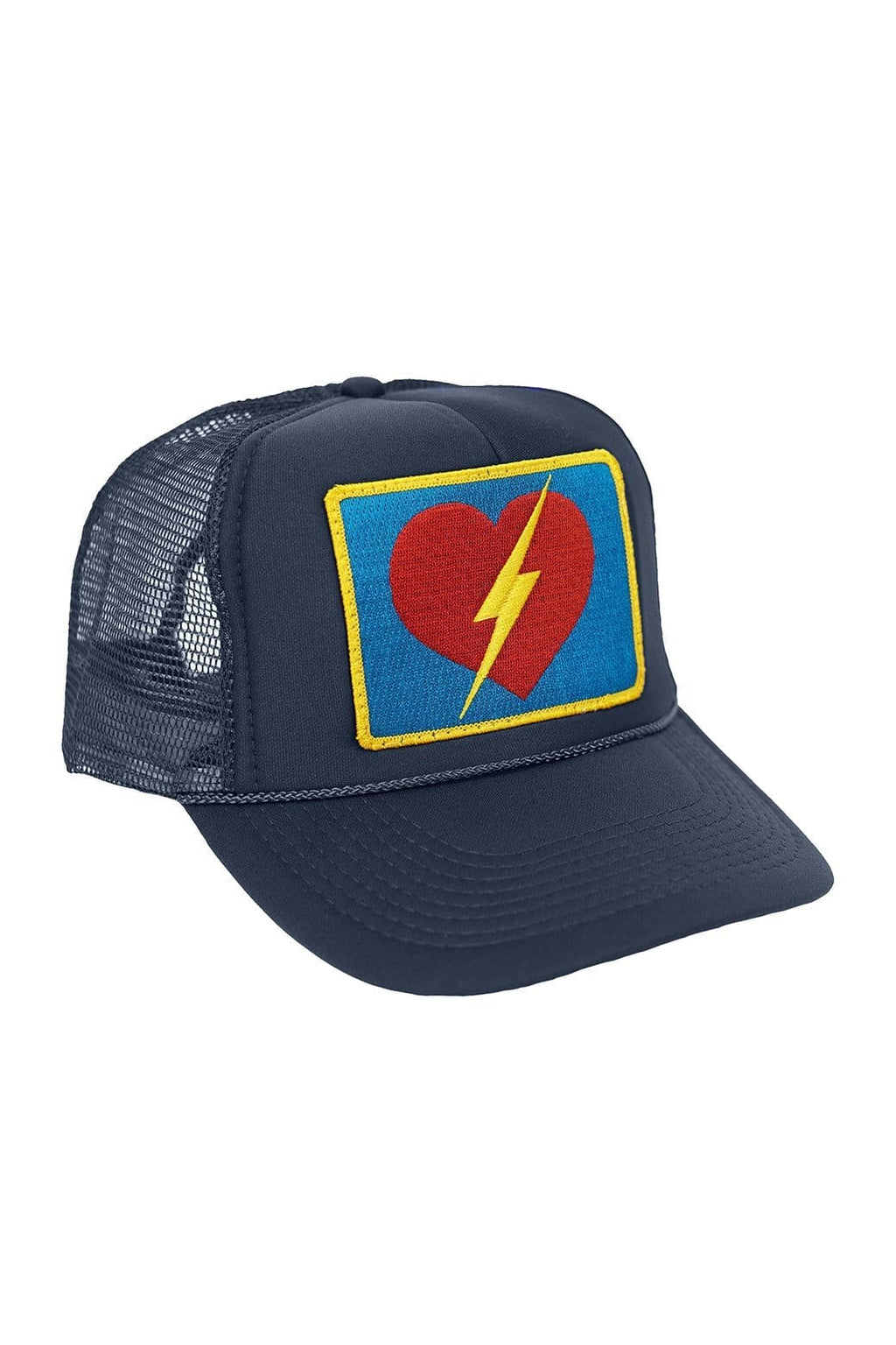 Classic VINTAGE BOLT HEART TRUCKER HAT