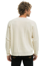 Classic VINTAGE CABIN 2 UNISEX CASHMERE SWEATER - VINTAGE WHITE