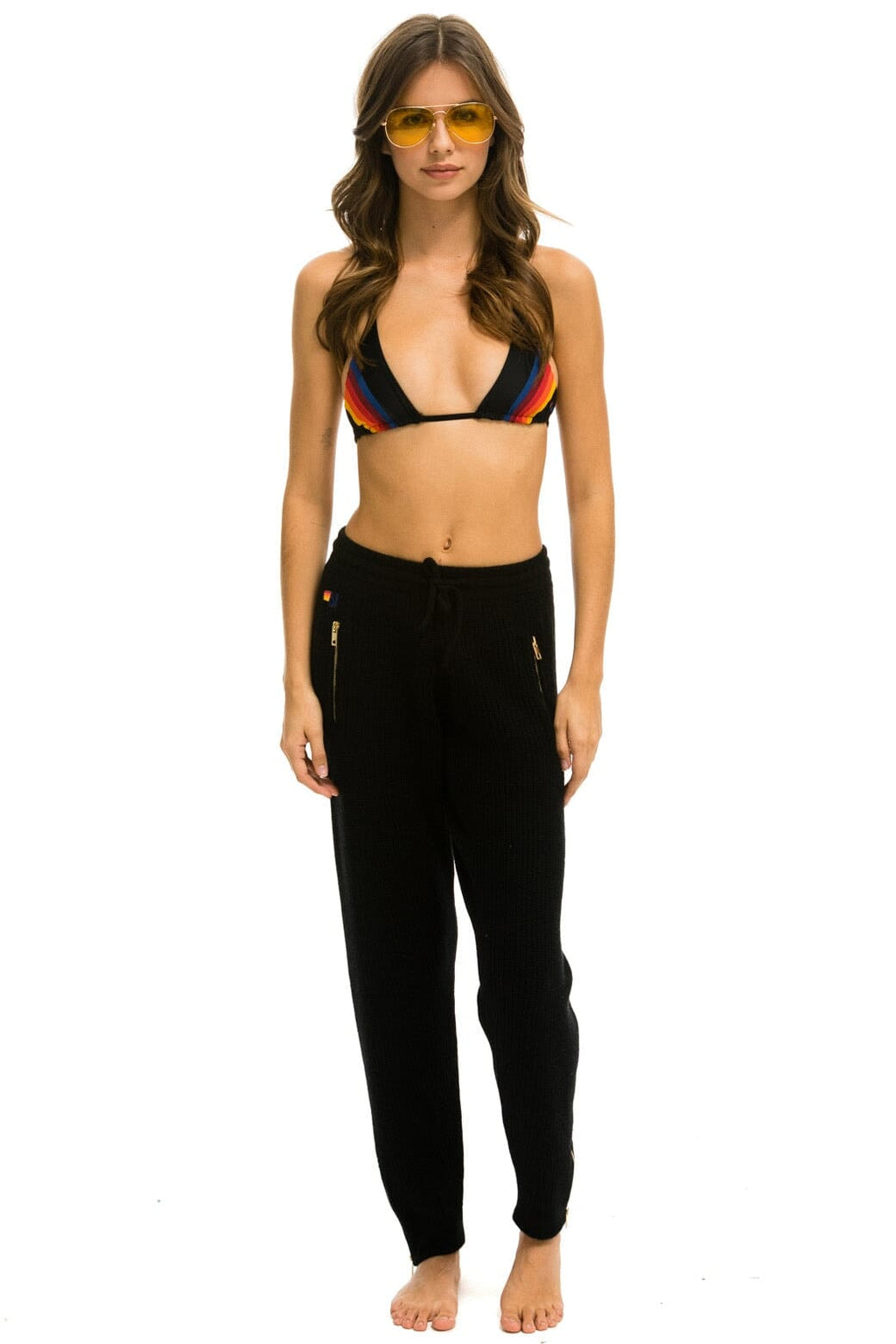 Classic VINTAGE CABIN CASHMERE SWEATER PANT - BLACK
